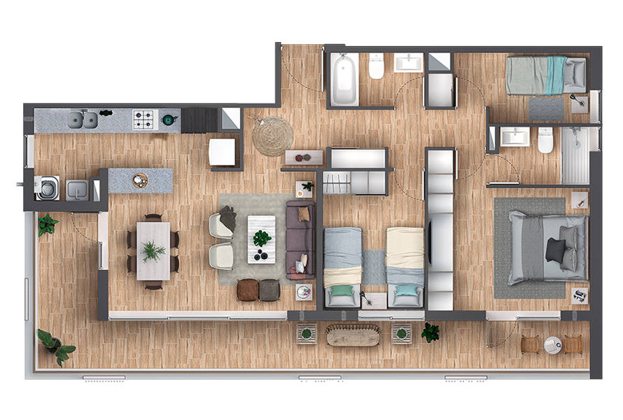 TIPO D2 - AGOTADO Planta A