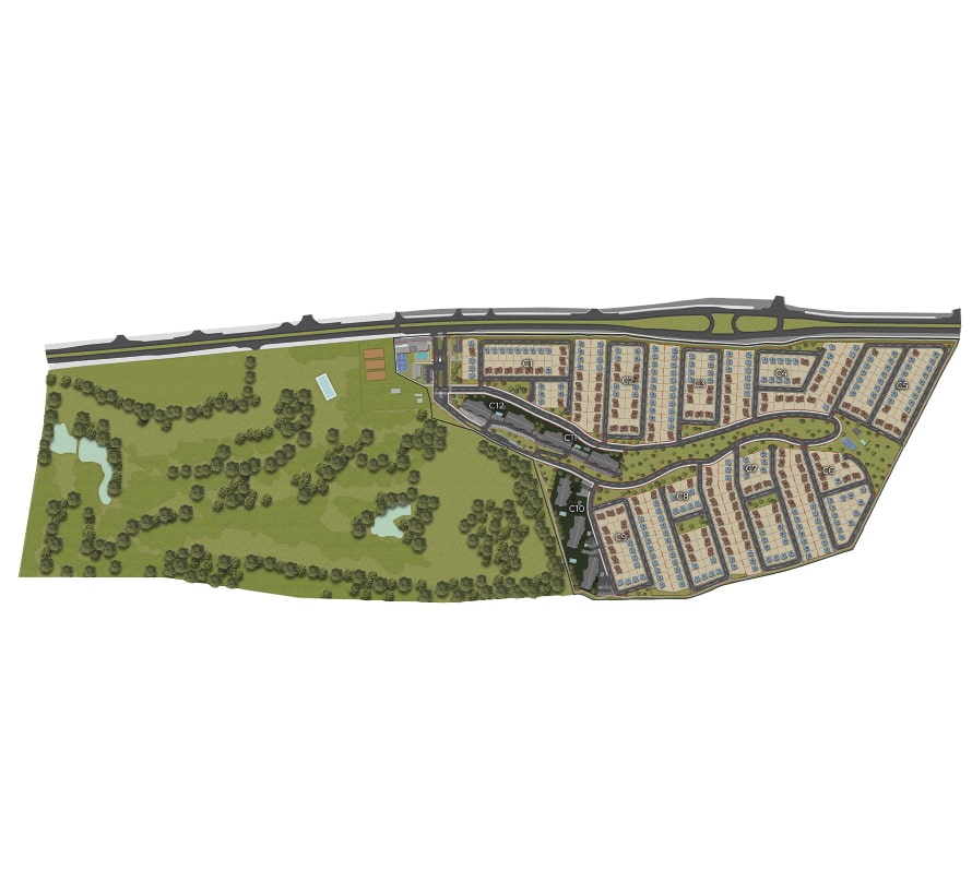 Masterplan Vista Golf Departamentos