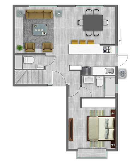 Catemu Cocina Abierta Planta A
