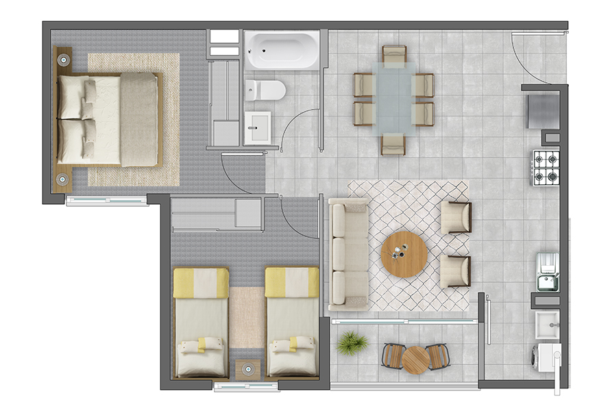 Tipo B - AGOTADO Planta A